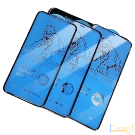 اسكرينه واقي شاشة Gorilla Glass مقاس 6.3 انش لهاتف Huawei Y6P - مقاوم للصدمات والخدوش - شفاف