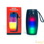 ⁦مكبر صوت صغير أسود 1202 مع إضاءة وفلاش وذاكرة USB⁩ - الصورة ⁦5⁩