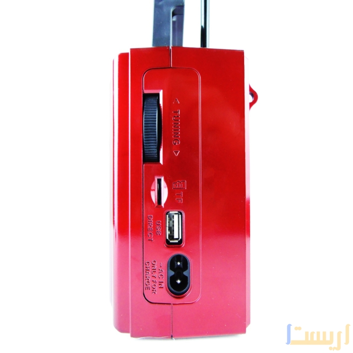 ⁦راديو محمول جولون RX-177 LED مع إضاءة جانبية - أسود - ضمان 3 أشهر⁩ - الصورة ⁦4⁩