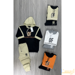 ⁦ترنج Off أوفر سايز - ميلتون ناعم - طباعة سلك اسكرين - مقاسات من L إلى XXXL - ألوان: أسود، برتقالي، رصاصي، بيج⁩ - الصورة ⁦4⁩